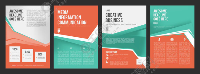 商業傳單。廣告產品手冊的彩色頁面,帶有文本矢量設計集合的位置。演示文稿橫幅模板。插圖宣傳冊業務布局,設計橫幅傳單。商業傳單。廣告產品手冊的彩色頁面,帶有文本矢量設計集合的位置。演示橫幅模板